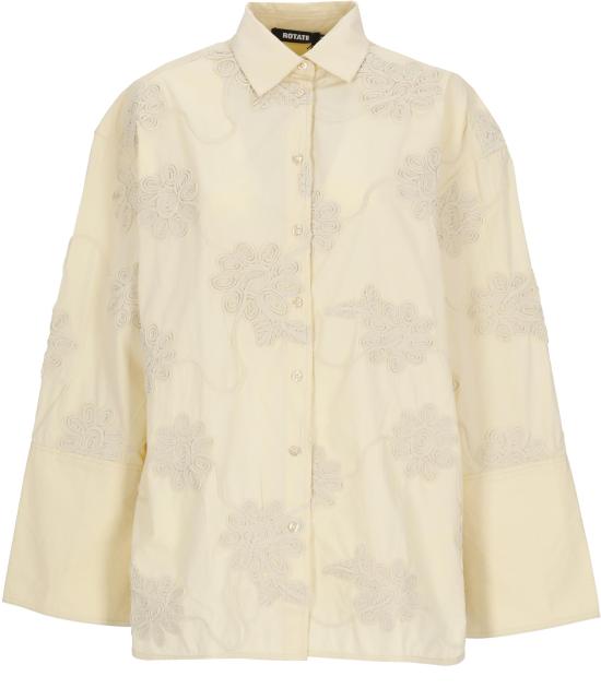 26SS 로테이트 셔츠 1155581366 WHITE
