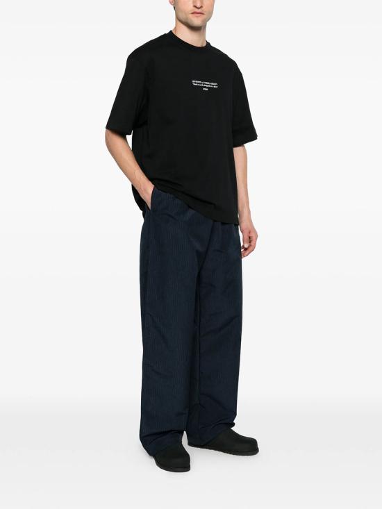 26SS 오프화이트 반팔 티셔츠 OMAA120S26J007 001 BLACK - OFF WHITE