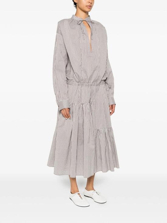 26SS 드리스 반 노튼 롱 원피스 0110503132 703 BROWN - DRIES VAN NOTEN