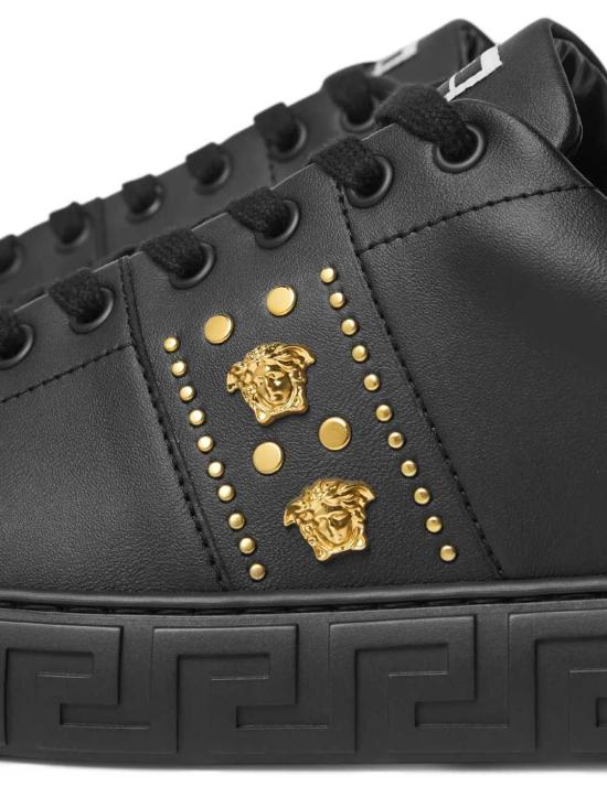 26SS 베르사체 스니커즈 10144601A13065 1B00V BLACK VERSACE GOLD - VERSACE