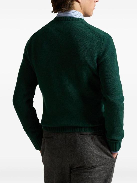 25FW 폴로 랄프로렌 긴팔 티셔츠 710978308 001 GREEN - POLO RALPH LAUREN