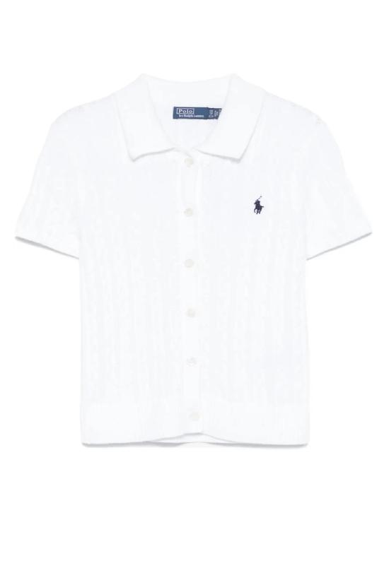 25SS 폴로 랄프로렌 폴로 티셔츠 211 963486 001 WHITE