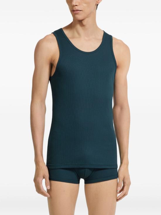 26SS 에르메네질도제냐 긴팔 티셔츠 N3D131840 302 Oil - ERMENEGILDO ZEGNA