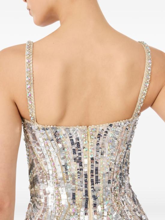 26SS 제니 팩햄 미디 원피스 JPEX446 2164 Silver - JENNY PACKHAM