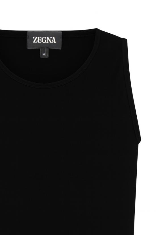 26SS 에르메네질도제냐 긴팔 티셔츠 N3D001860 Black - ERMENEGILDO ZEGNA