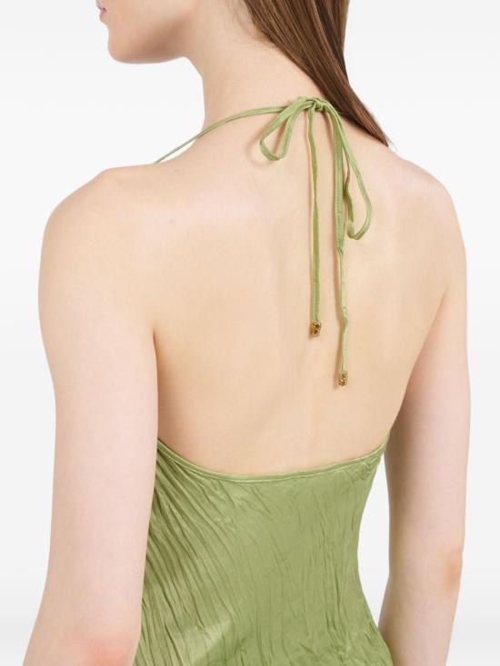 26SS 로베르토 카발리 롱 원피스 WQT150SE041 04064LIGHTGREEN Green - ROBERTO CAVALLI