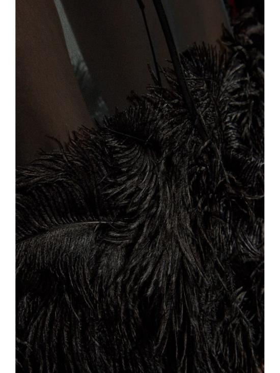 26SS 디 아티코 숏 스커트 250WCS00264PAA085RA 100 Black - THE ATTICO