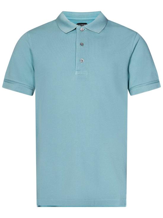 26SS 톰포드 폴로 티셔츠 JPS011JMT009S25 HB035 Light blue