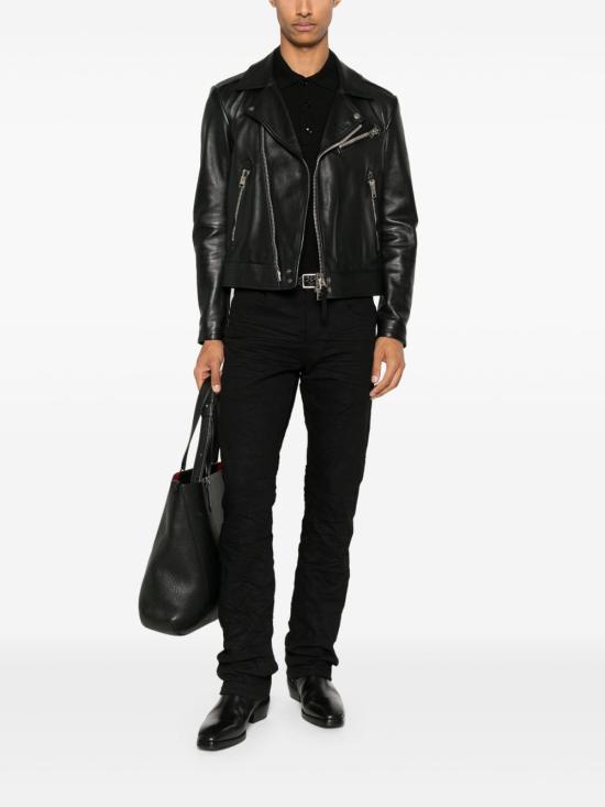 26SS 톰포드 폴로 티셔츠 JPS011JMT013 LB999 Black - TOMFORD