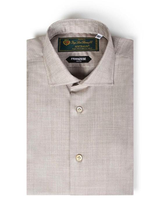 26SS 프랜지스 콜렉션 긴팔 셔츠 LIF321850 BEIGE Beige - FRANZESE COLLECTION