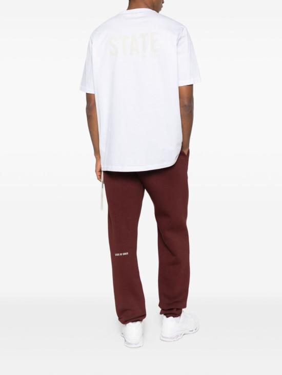 26SS 스테이트오브오더 반팔 티셔츠 ST2526002 A001 White - STATE OF ORDER