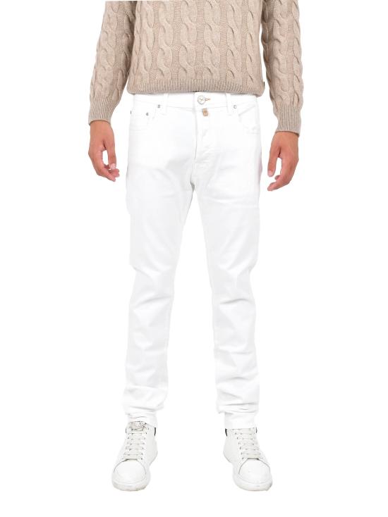26SS 야콥코헨 데님 팬츠 JURQR004055S3848L1 W00D White - JACOB COHËN