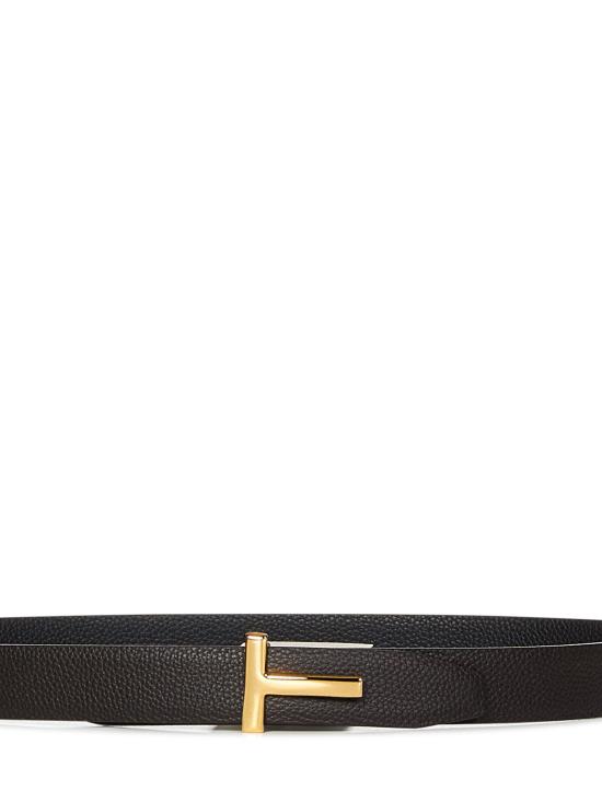  톰포드 가죽 벨트 TB224LCL236G 3BN06 Black - TOMFORD