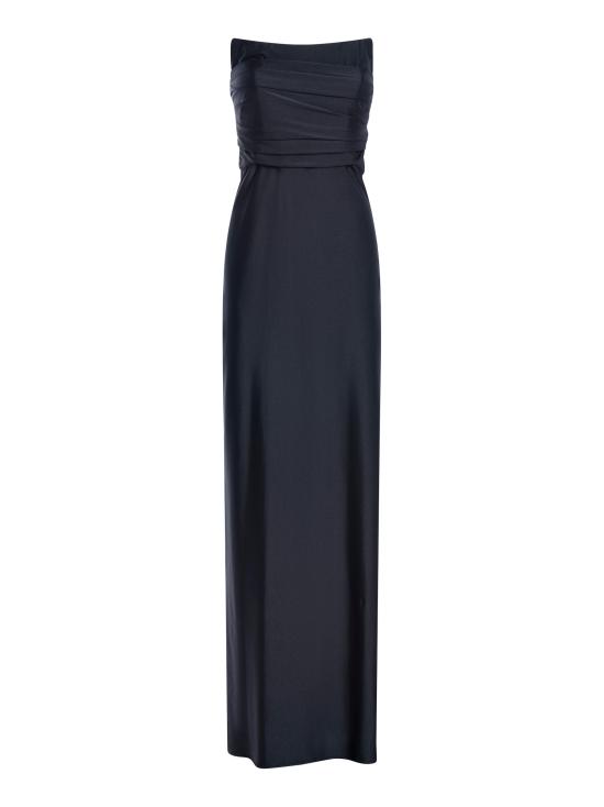 26SS 룸76 롱 원피스 FRAS25535 BLACK Black