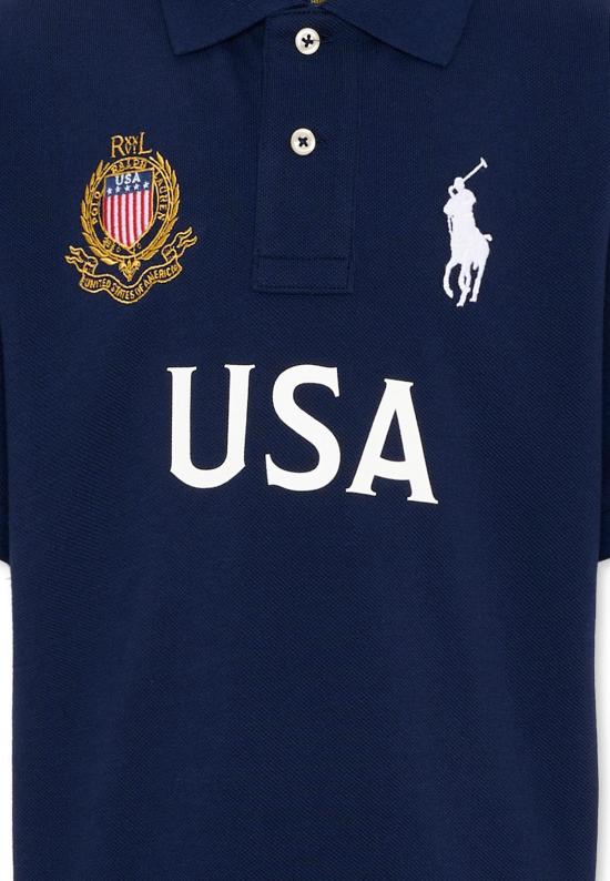 26FW [키즈] 랄프 로렌 폴로 셔츠 B23441001 BLUE - RALPH LAUREN