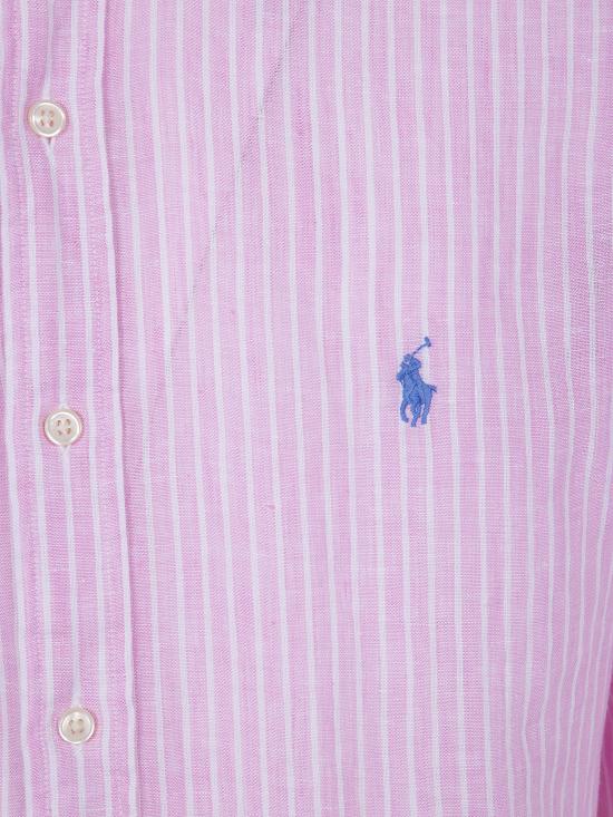 26SS 폴로 랄프로렌 긴팔 셔츠 710 B15 594 008 PINK WHITE - POLO RALPH LAUREN