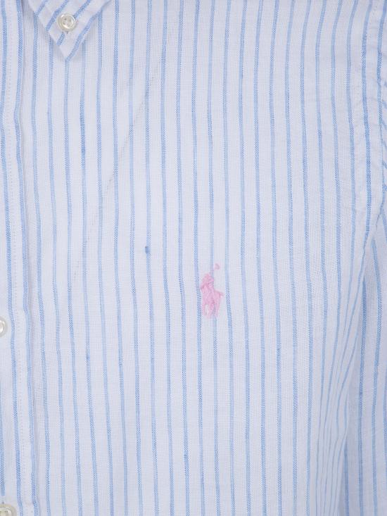 26SS 폴로 랄프로렌 긴팔 셔츠 710 B15 594 004 WHITE BLUE - POLO RALPH LAUREN