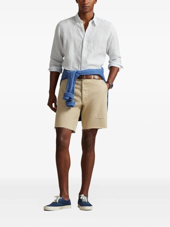 26SS 폴로 랄프로렌 긴팔 셔츠 710 B15 594 004 WHITE BLUE - POLO RALPH LAUREN