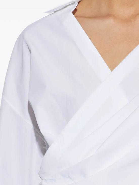 26SS 발망 셔츠 GF0HU491CG72 0FB OPTIC WHITE - BALMAIN