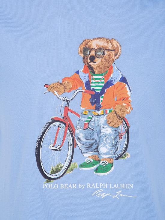 26SS 폴로 랄프로렌 반팔 티셔츠 710 B16 612 001 AUSTIN BLUE SUMMER BEAR - POLO RALPH LAUREN