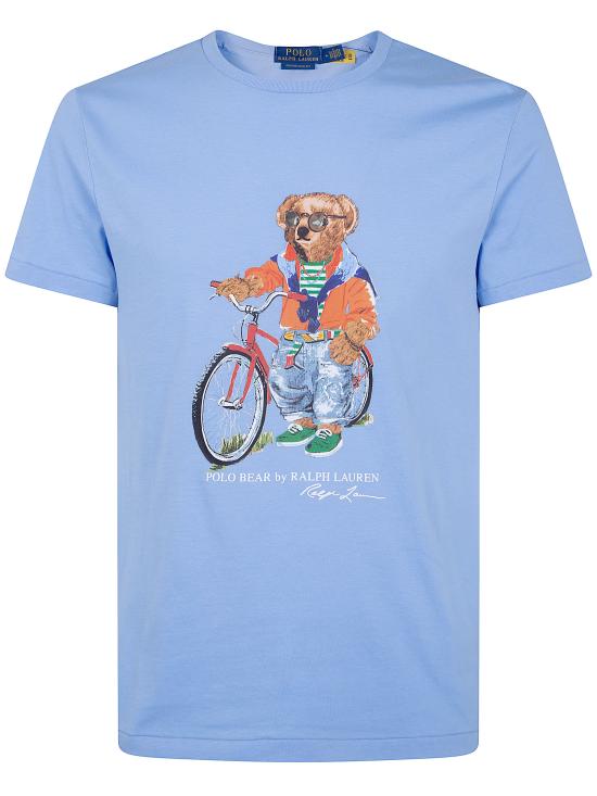 26SS 폴로 랄프로렌 반팔 티셔츠 710 B16 612 001 AUSTIN BLUE SUMMER BEAR - POLO RALPH LAUREN