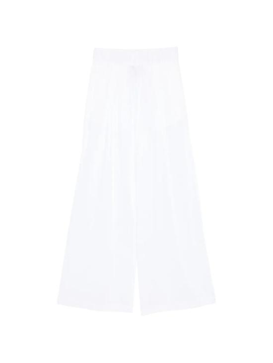 26SS 세미쿠튀르 스트레이트 팬츠 S6SK45 A03 WHITE - SEMI-COUTURE