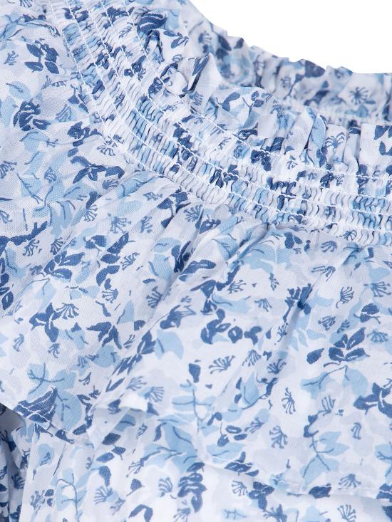 26SS 랄프 로렌 롱 원피스 200P08959001 WHITE BLUE - RALPH LAUREN