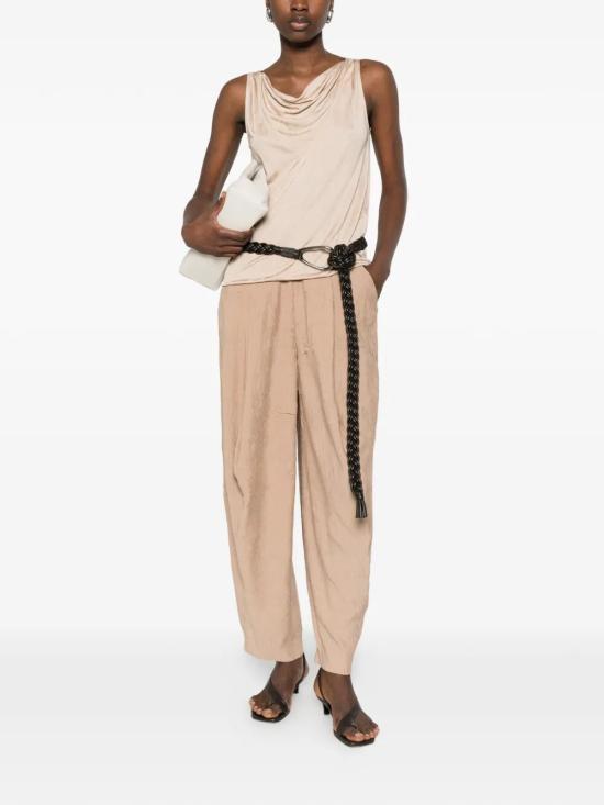 26SS 조르지오 아르마니 팔라초 팬츠 GW002502 TE20141 U6091 CHANTERELLE - GIORGIO ARMANI