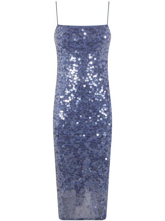 26SS 랄프 로렌 미디 원피스 253P08697001 BLUE MULTI