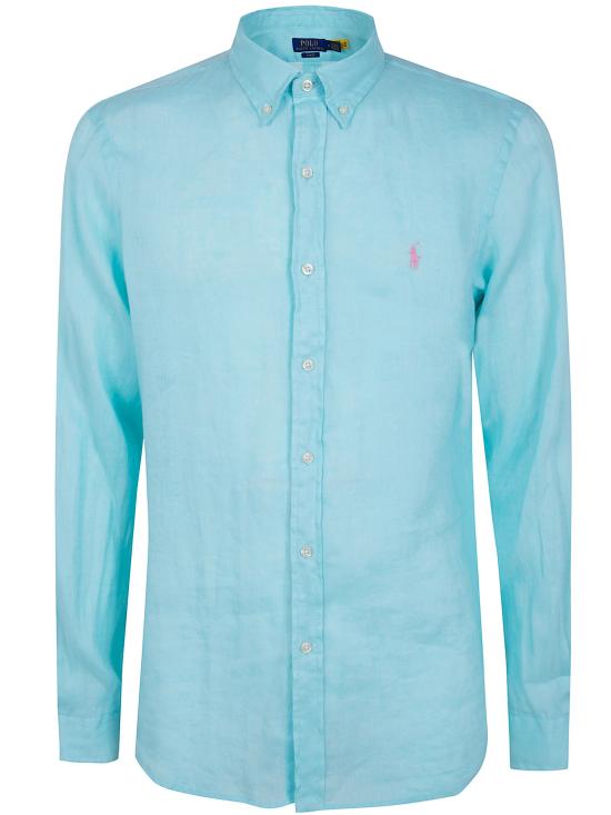 26SS 폴로 랄프로렌 긴팔 셔츠 710 968 915 501 NEW AQUA - POLO RALPH LAUREN