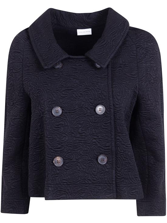 26SS 드리스 반 노튼 자켓 261 011153 3050 900 BLACK - DRIES VAN NOTEN