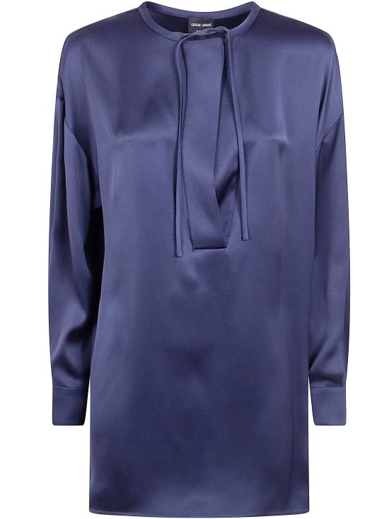 26SS 조르지오 아르마니 셔츠 GW002564 TE10101 UB110 BLUE LAPIS - GIORGIO ARMANI