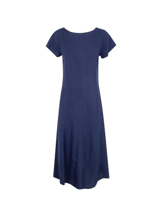 26SS 안토넬리 피렌체 미디 원피스 Q6604 935 812 DARK BLUE - ANTONELLI FIRENZE