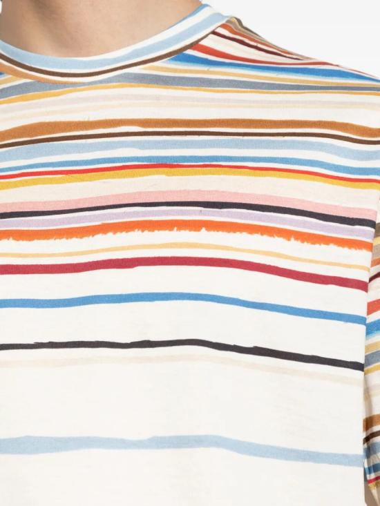 26SS 폴 스미스 반팔 티셔츠 M1R 919T VP5656 04 WHITE - PAUL SMITH