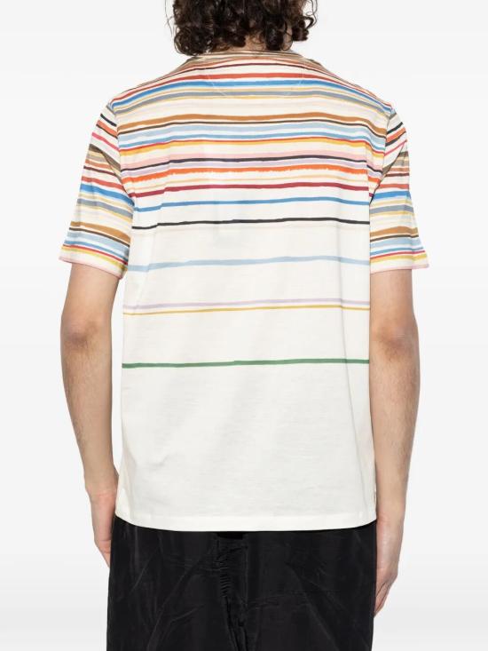 26SS 폴 스미스 반팔 티셔츠 M1R 919T VP5656 04 WHITE - PAUL SMITH