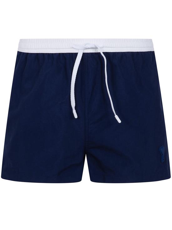 26SS 아미 스윔팬츠 HBW317 PA0027 A042 INK WHITE CREAM - AMI