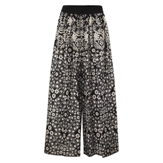 26SS 위켄드막스마라 팔라초 팬츠 2615131013600 BLACK