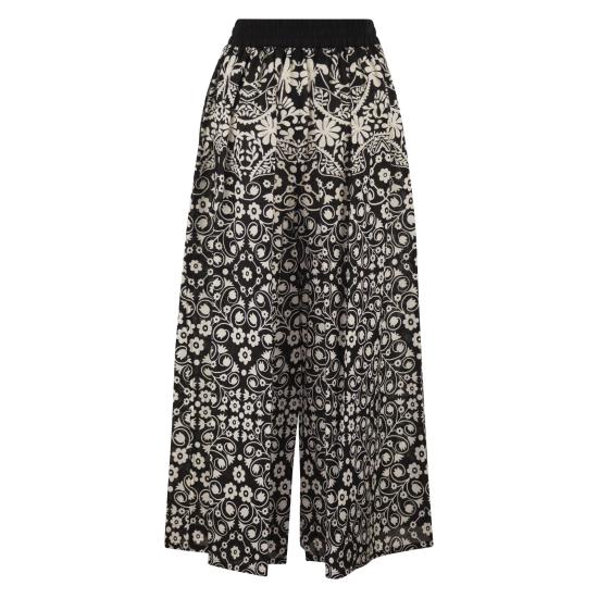 26SS 위켄드막스마라 팔라초 팬츠 2615131013600 BLACK - WEEKEND MAX MARA