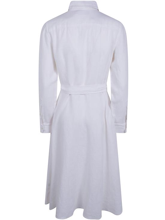 26SS 랄프 로렌 미디 원피스 200P13687001 WHITE - RALPH LAUREN