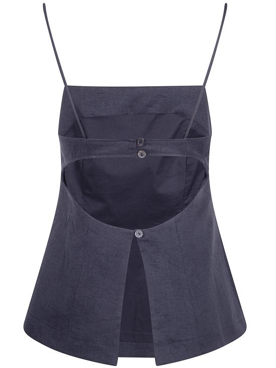 26SS 세미쿠튀르 민소매 티셔츠 S6SN04 Y69 BLACK - SEMI-COUTURE