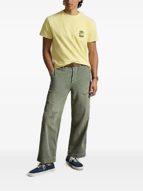 26SS 폴로 랄프로렌 반팔 티셔츠 710 B14 586 002 RESORT GOLD - POLO RALPH LAUREN