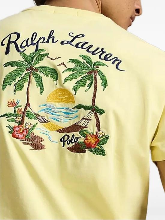 26SS 폴로 랄프로렌 반팔 티셔츠 710 B14 586 002 RESORT GOLD - POLO RALPH LAUREN