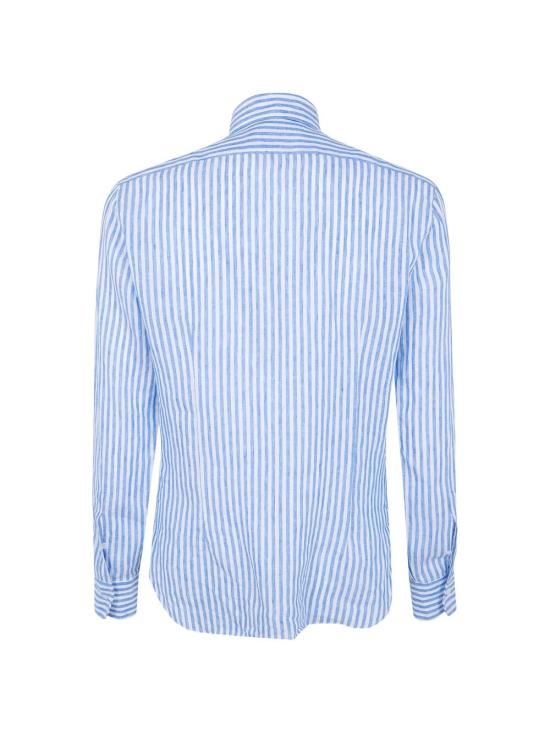 26SS 발바 긴팔 셔츠 BSUBSP0154039 R 0004 LIGHT BLUE STRIPES - BARBA