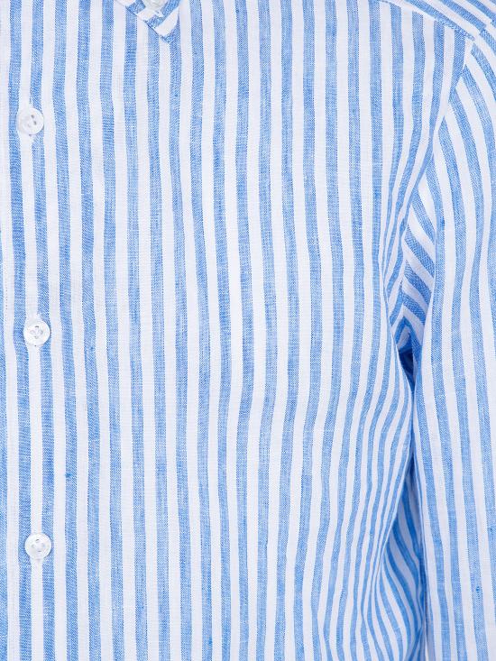 26SS 발바 긴팔 셔츠 BSUBSP0154039 R 0004 LIGHT BLUE STRIPES - BARBA