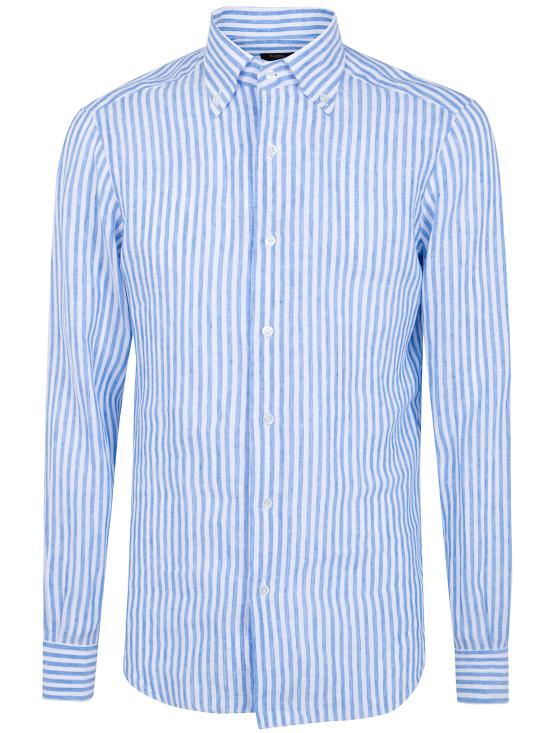 26SS 발바 긴팔 셔츠 BSUBSP0154039 R 0004 LIGHT BLUE STRIPES