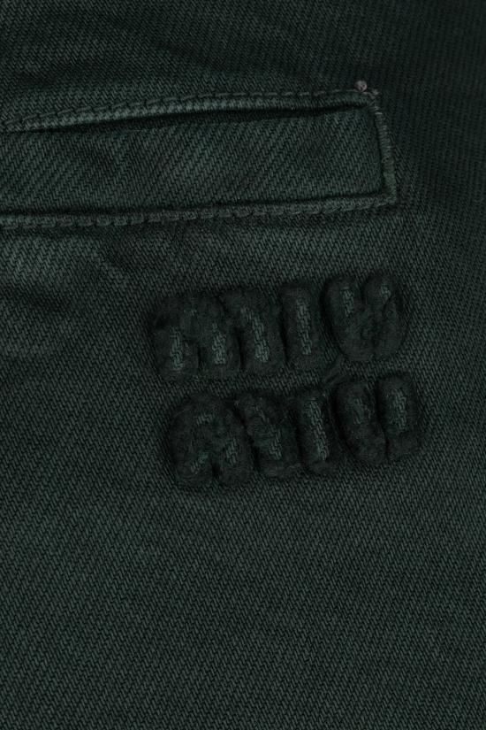 26SS 미우미우 스트레이트 팬츠 MP197019JY F0422 Bottiglia - MIU MIU