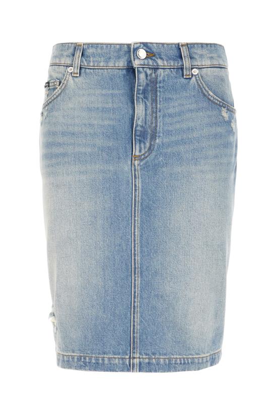 26SS 돌체앤가바나 데님 스커트 F4C14DG8OT4 S9001 VARIANTE ABBINATA