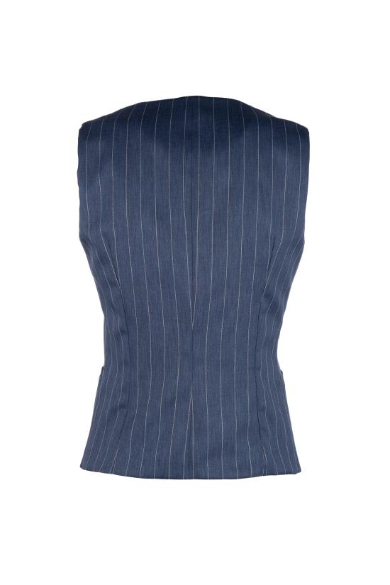 26SS 포스트 스크립텀 베스트 GI7SPIDERTIN 17BLU Blu - POST SCRIPTUM