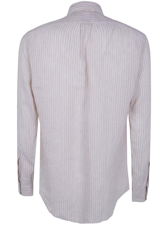 26SS 폴로 랄프로렌 긴팔 셔츠 710 B15 594 006 COASTAL BEIGE WHITE - POLO RALPH LAUREN