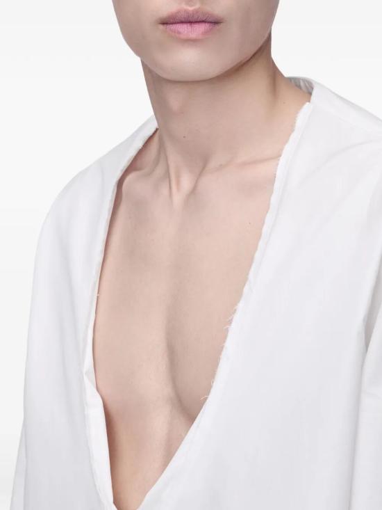 26SS 마르지엘라 긴팔 셔츠 S67DT0026 S43001 100 WHITE - MAISON MARGIELA